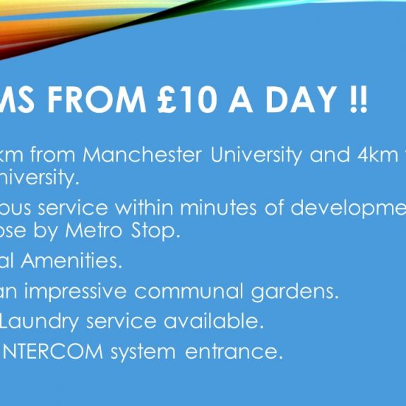 Rooms From £10 a day !!